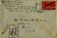 Jimmy Ley to Mr. and Mrs. W. E. Ley - November 20, 1943