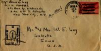 Jimmy Ley to Mr. and Mrs. W. E. Ley - December 28, 1943
