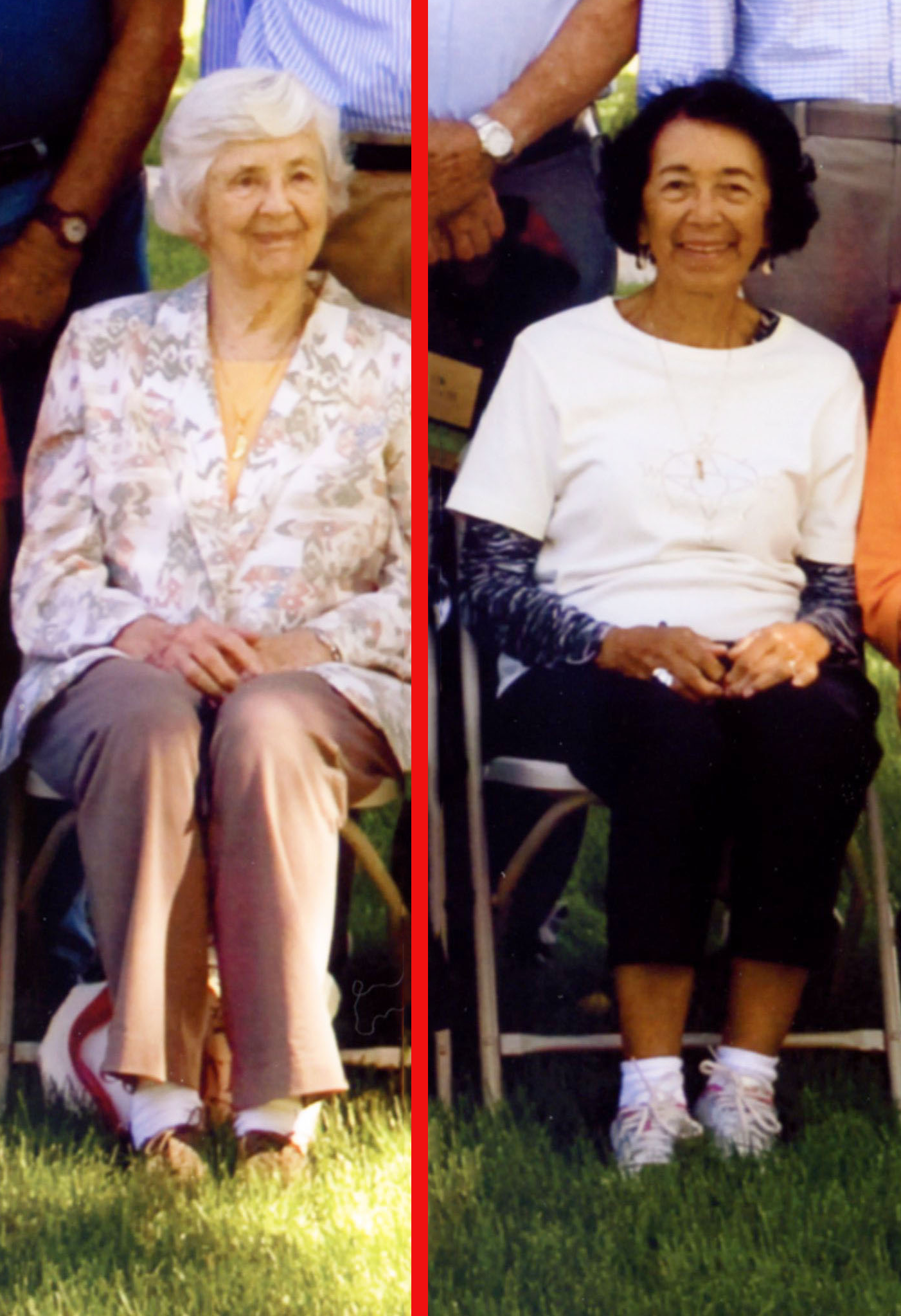 Loree Pugh Rackstraw '53 and Norma Tong Dang '53