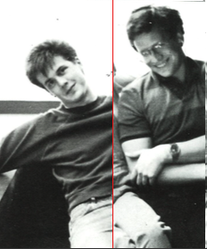 Jim Asplund '88 and Andrew Hopson '86