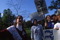 NARAL Protest, October 1990