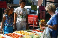 Tomatoes at Grinnell Farmers Market