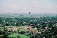 Hot Air Balloons Over Mac Field