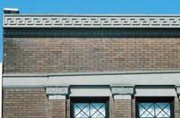 Ornamentation on Spaulding-Spurgeon's Building