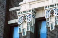 Top of Pilaster on Masonic Lodge