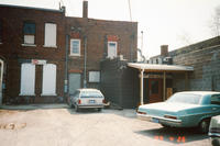 Back Entrance to Back Alley Deli Before Renovation