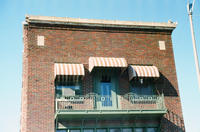 Top of 937 Broad Street with Awnings