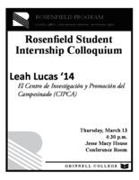 Rosenfield Student Internship Colloquium