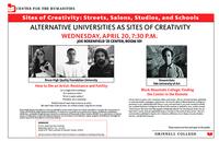 Sites of Creativity : Streets, Salons, Studios, and Schools