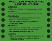 Social-Class Awareness Week @ Grinnell College