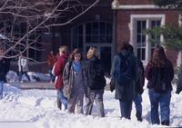Students Walking to the ARH
