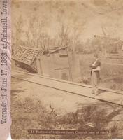 Portion of Train on Iowa Central, east of track