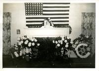 Jimmy Ley's Photo Over a Fireplace Mantel