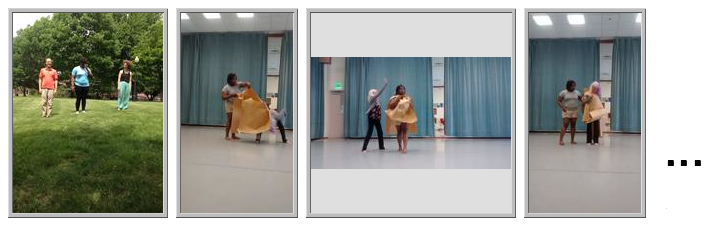 Dialogic Dance Research (DDR) session photographs