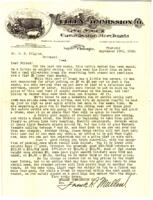Letters Concerning Cattle Markets