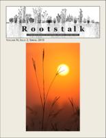 Rootstalk Volume IV Issue 2 (Spring 2018) Container
