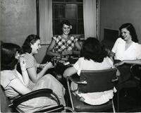Students Playing Cards