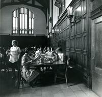 Eating in Quad Dining Room, 1964