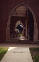 Skateboarding on Campus, 1997