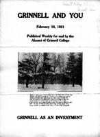 Grinnell and You, February 18, 1921
