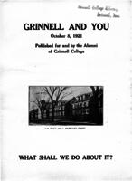 Grinnell and You, October 8, 1921