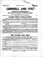 Grinnell and You, February 15, 1922