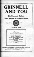 Grinnell and You, August 1926