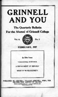 Grinnell and You, February 1927