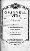 Grinnell and You, September 1927