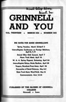 Grinnell and You, March 1934