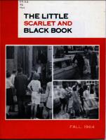 The Little Scarlet and Black Book, Fall 1964