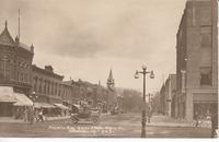 Fourth Ave. East From Main St., Grinnell, IA -545-