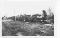Rock Island Railroad Train in Grinnell, Iowa