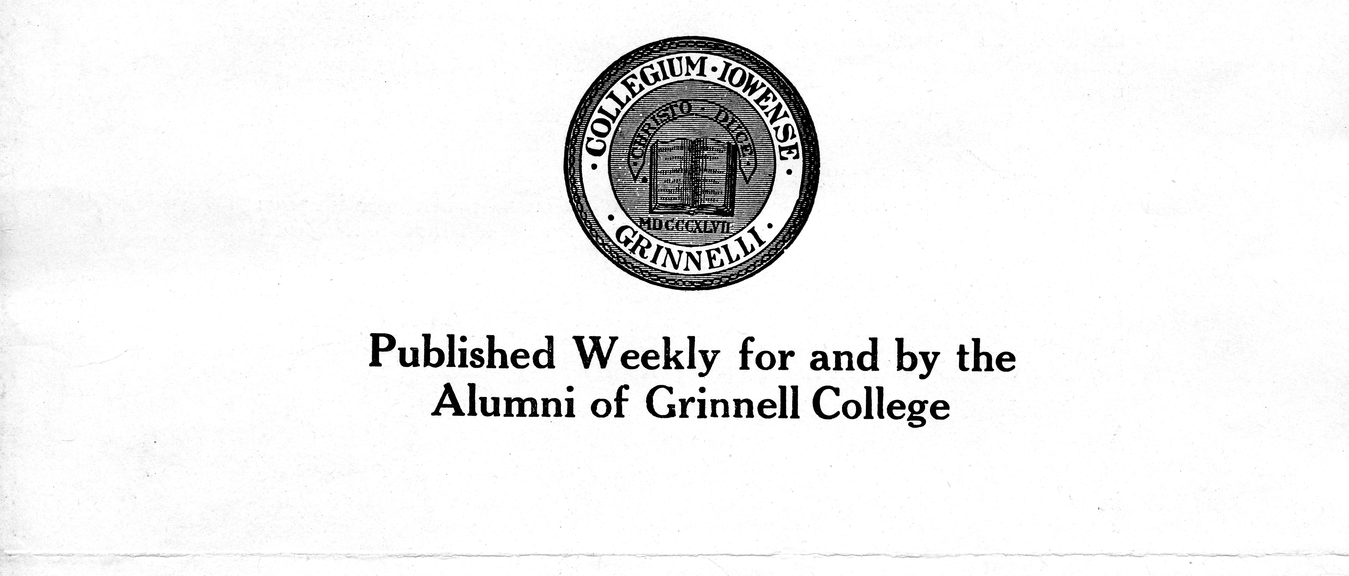 Grinnell and You Newsletter